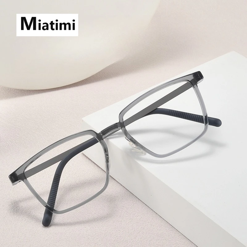 

Fashionable Acetate Titanium Glasses frame For men Women Retro Transparent Square Eyewear Luxury Eyeglasses Frames