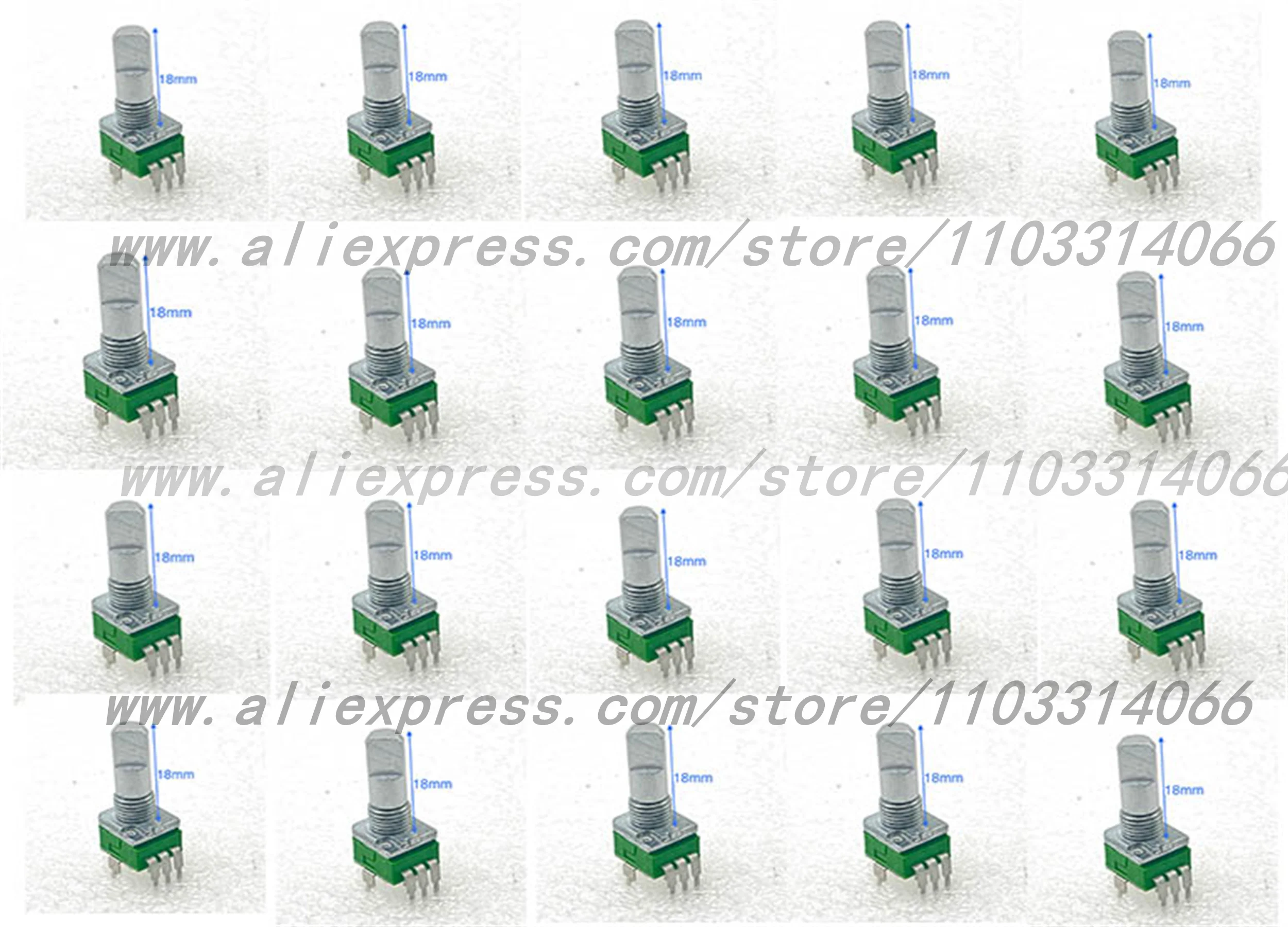 20 peças/lote Botão Rotativo Original 418-S1-693-HA / 418-S1-694-HA para Controlador Pioneer DJ DDJ-SX DDJ-SX2 DDJ-SX3 DDJ-RX com Ponto Central