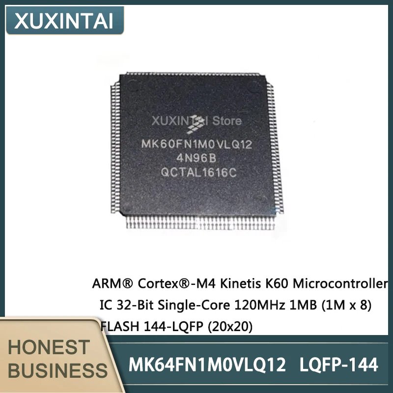 

1~5Pcs New MK64FN1M0VLQ12 MK64FN1 K60 Microcontroller IC 32-Bit Single-Core 120MHz 1MB (1M x 8) FLASH 144-LQFP (20x20)