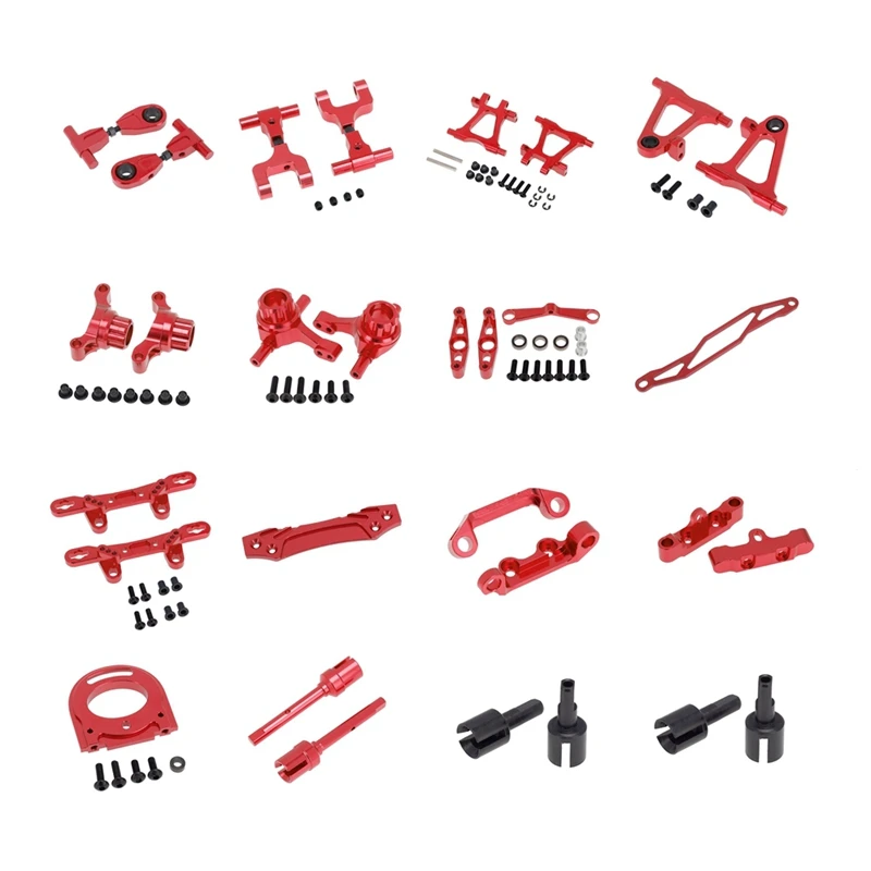 

Metal Modification Accessory Kit Suspension Arms Steering Knuckle Set For Tamiya TT-02 TT02 1/10 RC Car Upgrade Parts