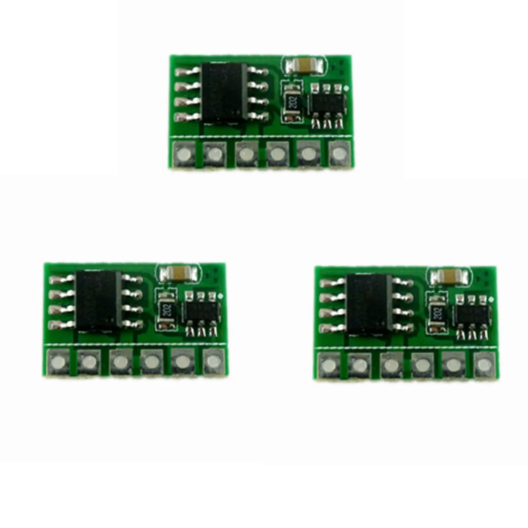 3/5PCS 6A DC 3V 3.3V 3.7V 5V Electronic Switch Latch Bistable Self-locking Trigger Module for Solar Panel