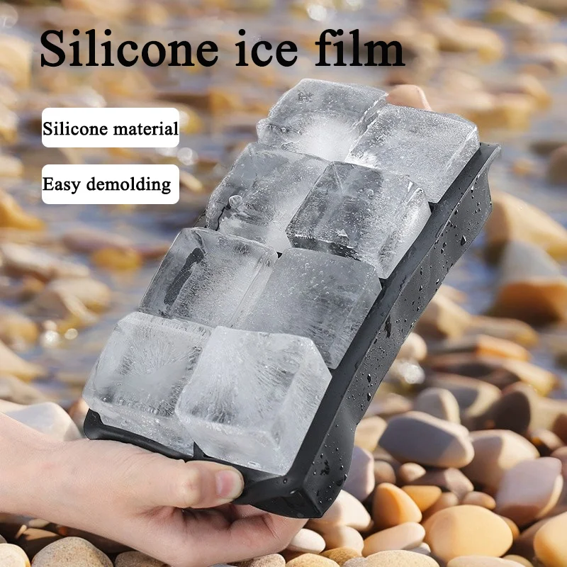 

4/6/8/15Grids Silicone Ice Cube Molds Spherical Ice Molds Reusable Whiskey Ice Cube Molds Cocktail Freezer DIY Homemade Barware
