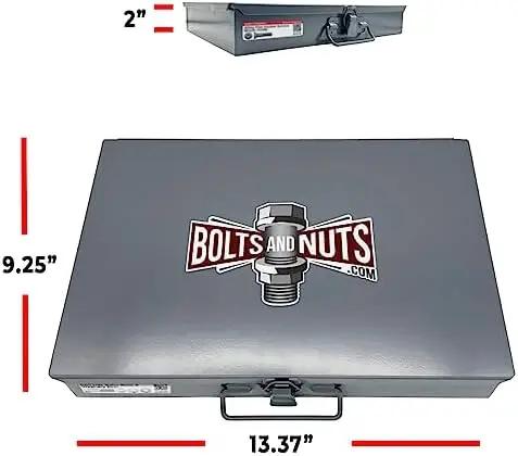 

383-Piece Metric Class 8.8 Hex Cap Flange Bolts & Nuts Kit