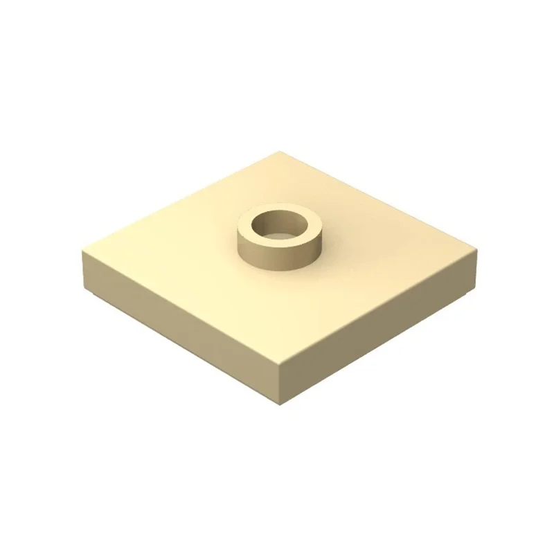 50 Stück Bausteine 87580 Platte Modifiziert 2x2 mit Bolzen in der Mitte, Modulare Bausteine für Technische MOC-Kollektionen – Detail 10