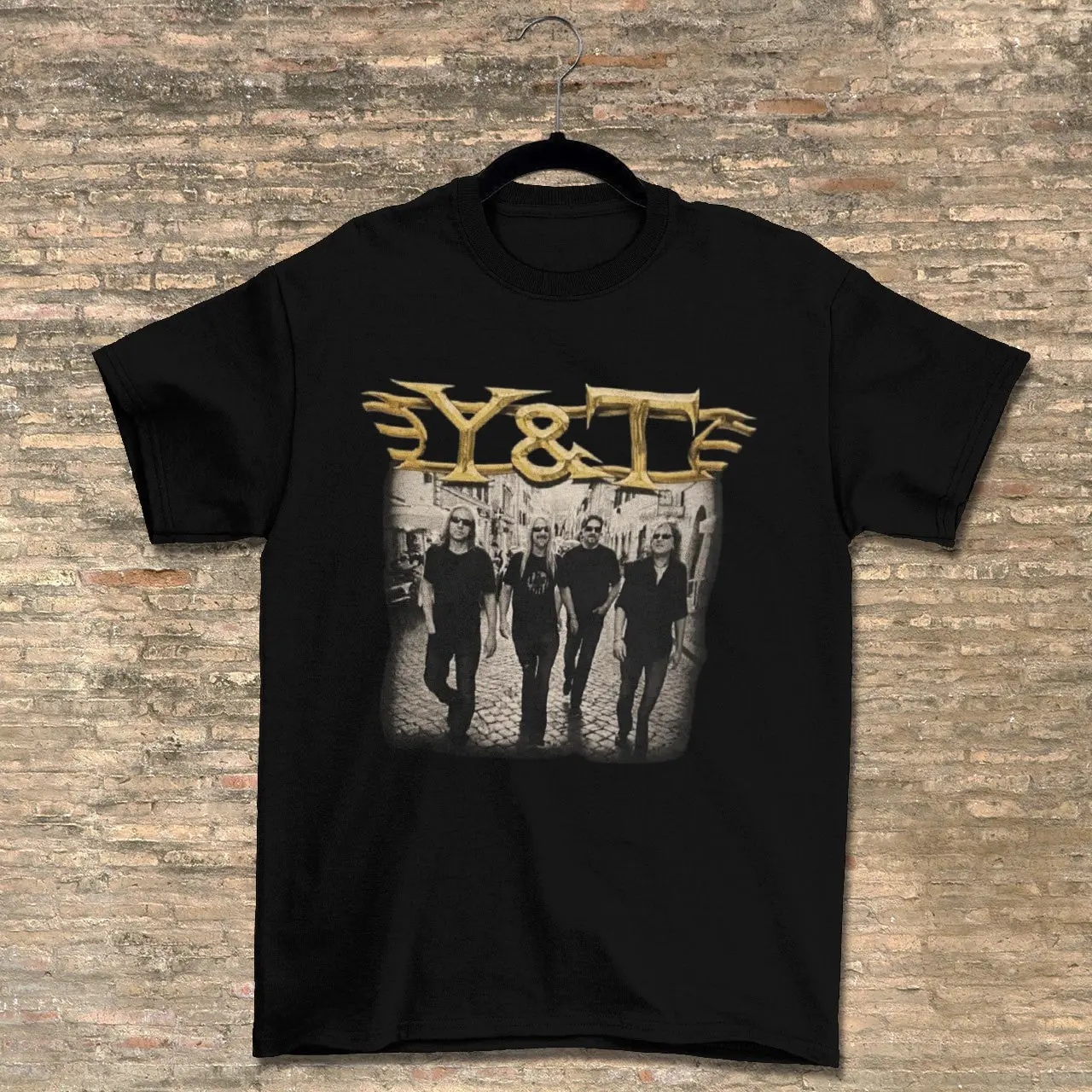 قميص Retro Fanart Y T World Tour 2015 برقبة دائرية #1