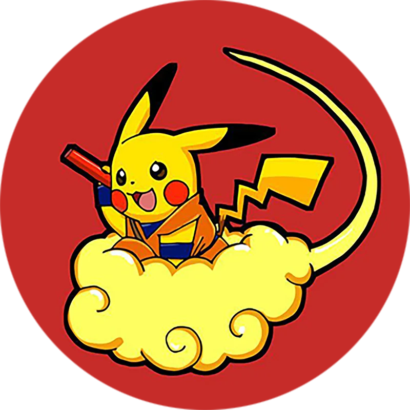 New Rotating Phone Popping P-Pikachus Stand Flexible Ring Stand Suitable For Apple 16 Max Huawei, Xiaomi Multi Functional Stand