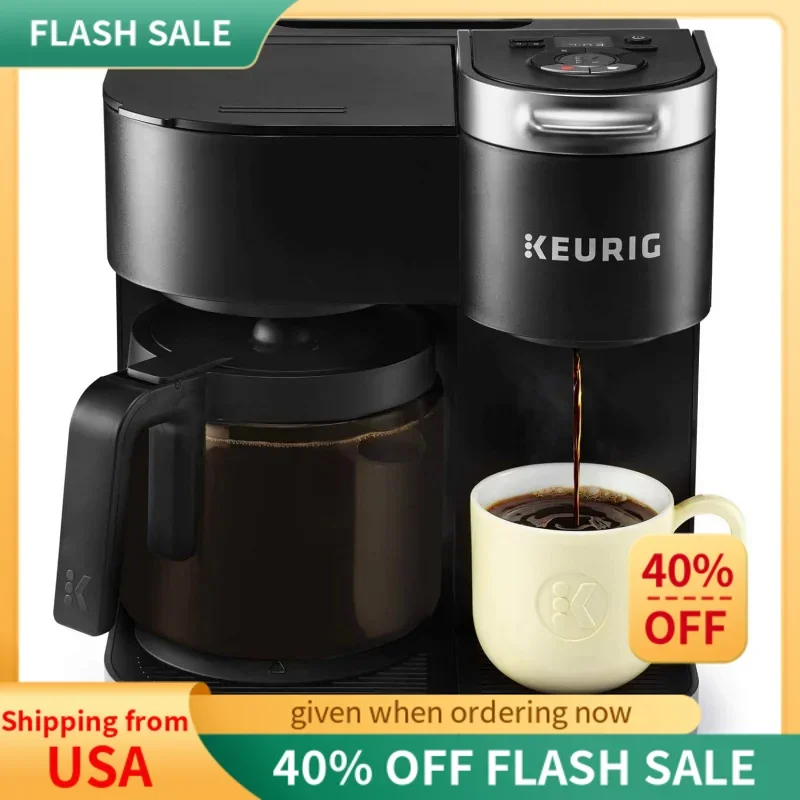 

Keurig K-duo single serve K-Cup pod & carafe coffee maker, Black