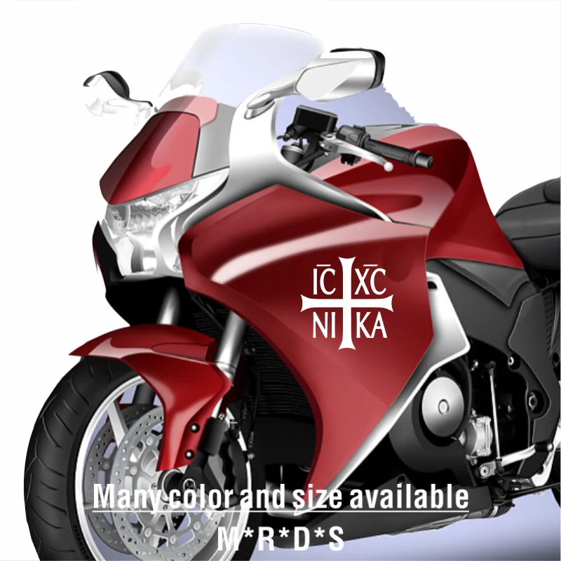 Sizes Colors Orthodox Christianity Ic XC ni ka car sticker vinyl decal waterproof stickers on truck bumper