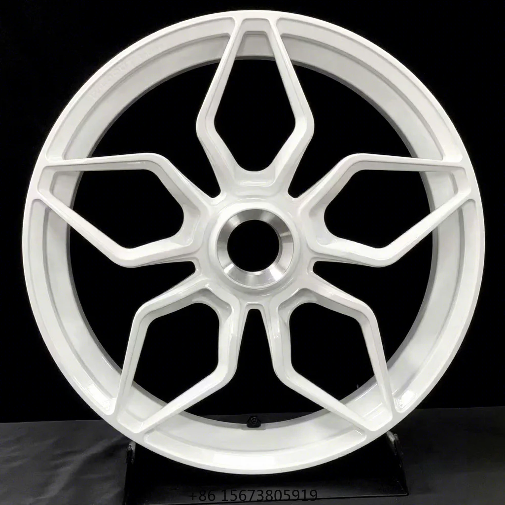 Custom Forged Motorcycle Wheels for Ducati Panigale V4 17 Inch Forged Aluminum Rims Anodized Finish Custom Supermoto Wheels