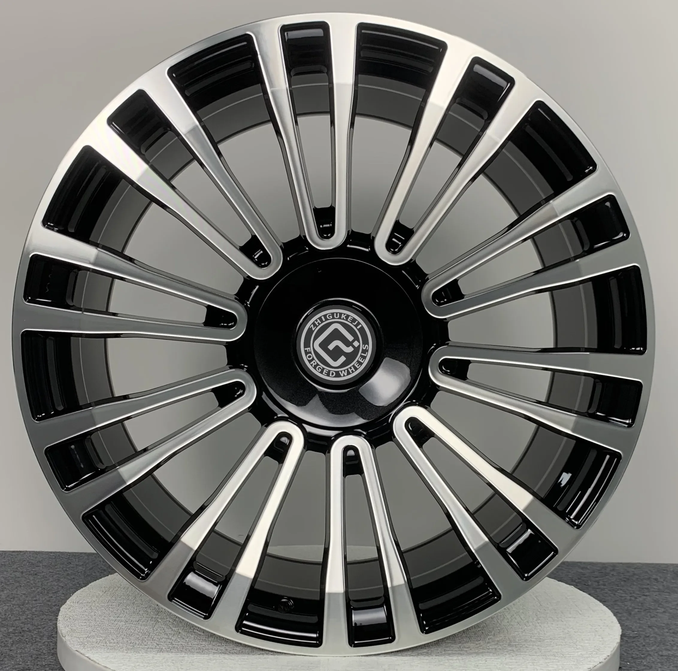 6061 Custom Lightweight Forged Alloy Wheel Rim 5x112 5x120 Polished Finish 100mm PCD 50mm ET 98mm PCD