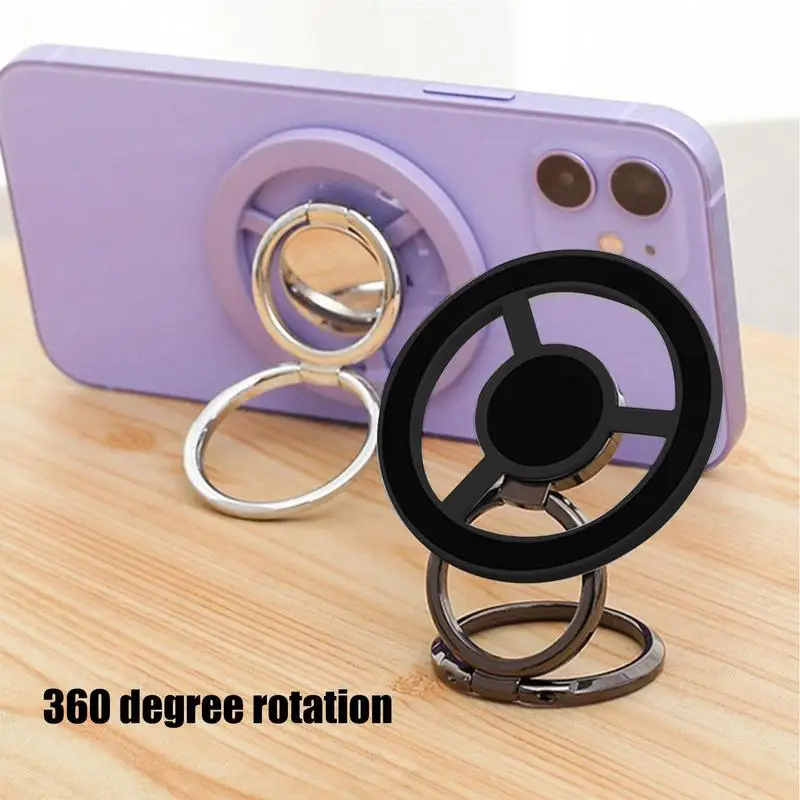 

Подставка для кольца на палец, ручка для телефона с регулируемой подставкой, вращение на 360 градусов, полированный металл, регулируемый держатель для телефона