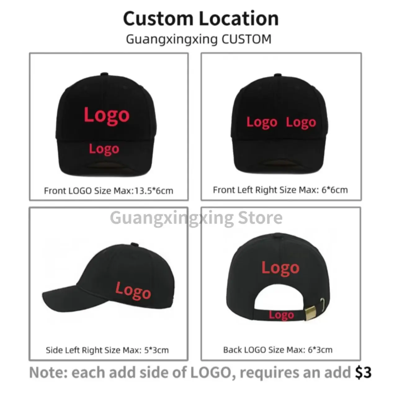 맞춤형 야구 모자 3D 자수 선캡 유니섹스 코튼 디자인 로고 사진 인쇄 모자 도매