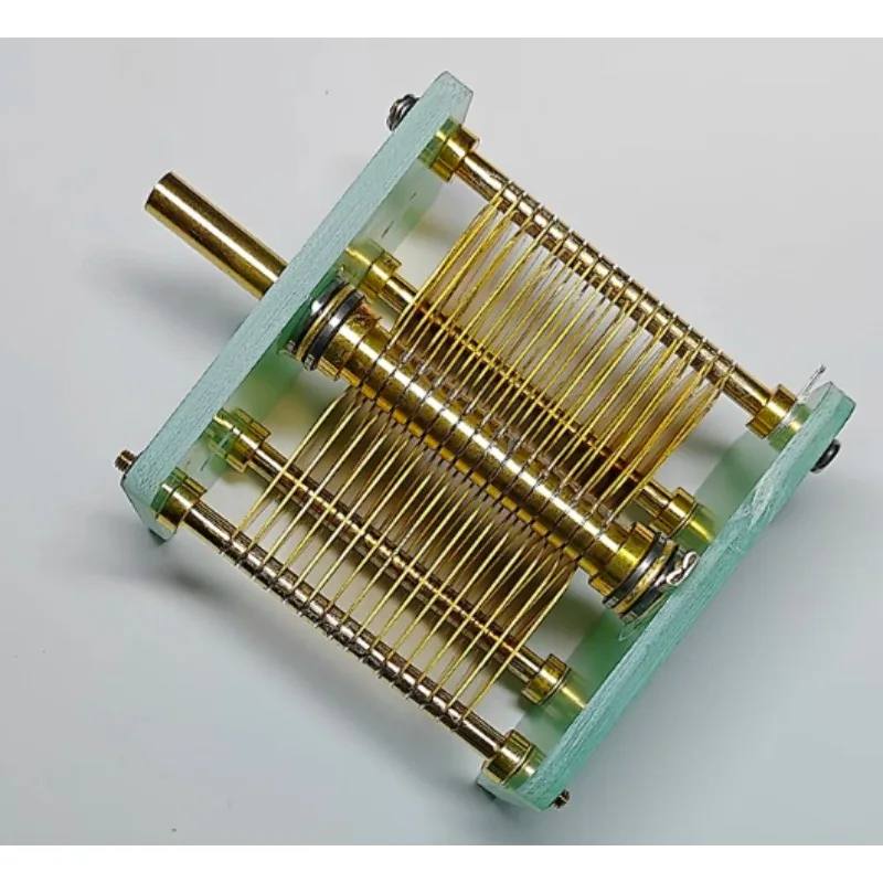 

Air Variable Capacitor Semi-Handmade Tuning Capacitor for Antenna Tuner