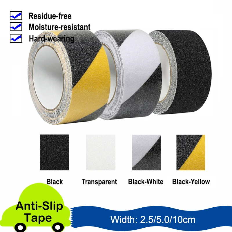 Anti-slip Tape Outdoor Anti Slip Stickers Elderly Anti Slip Strong Adhesive Safety Traction Tape Stairs Floor Safety Tread Step