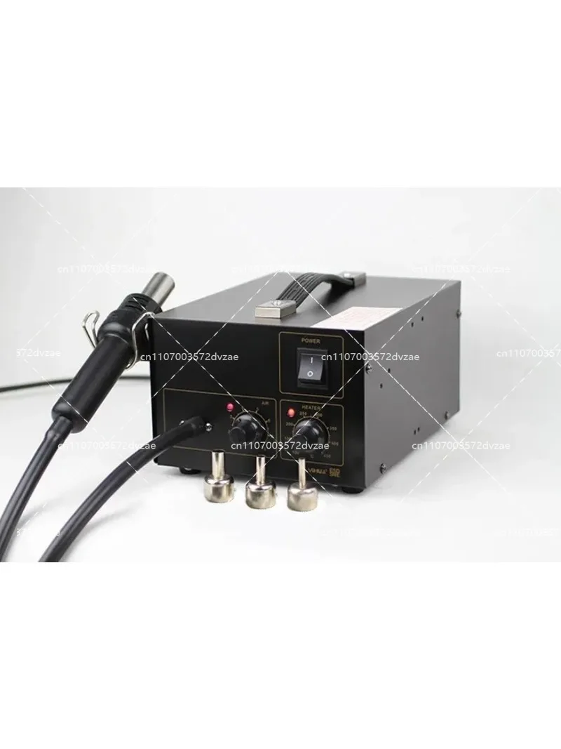 

HOT SALE 3 Nozzles Hot Air Soldering Station SMD Rework Station Lead Free With Heat Gun 850 hot air gun