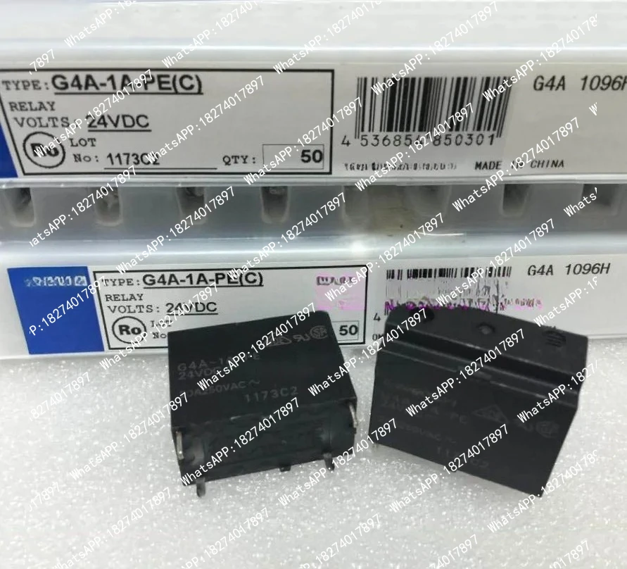 

10pcs G4A-1A-PE DC24V DC12V Relay 24VDC 12VDC
