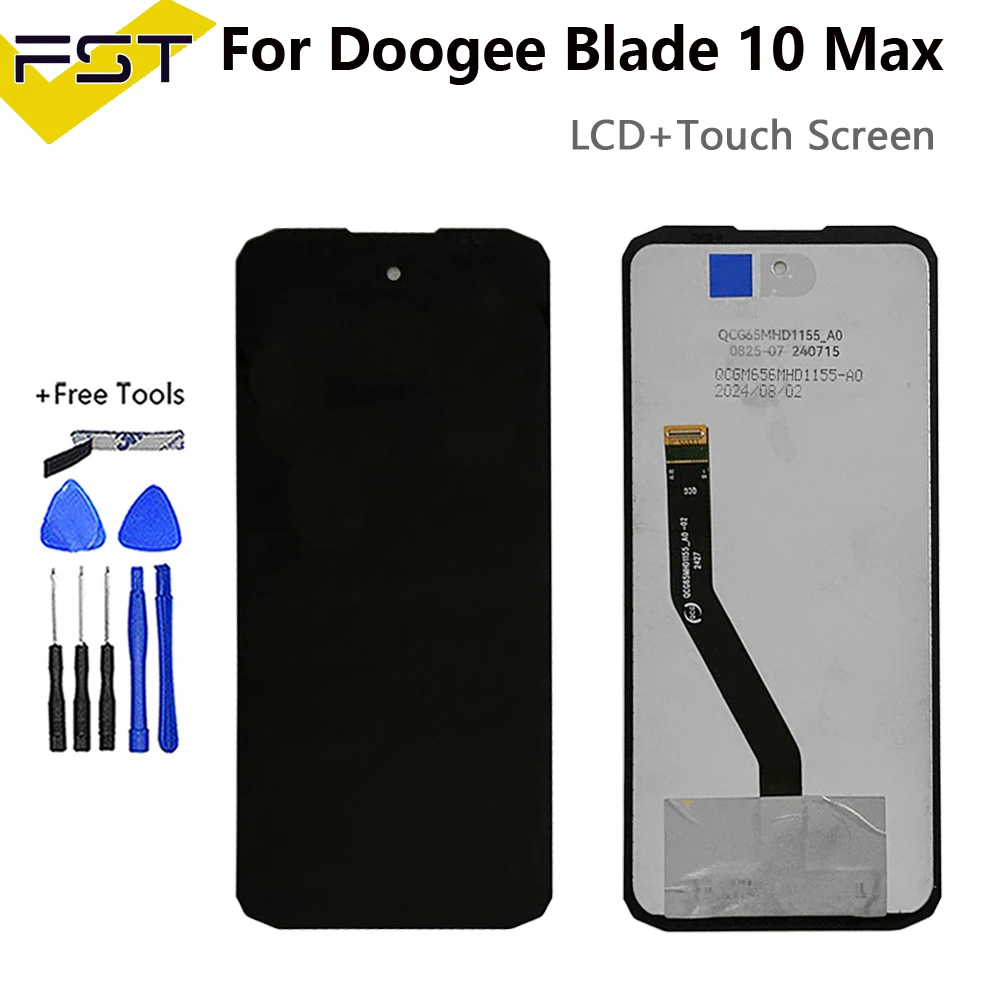 LCD with Touch Screen Digitizer Assembly For Doogee Blade 10 Max Display