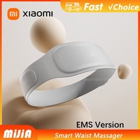 Original Xiaomi Mijia Smart Waist Massager EMS Version Dual Frequency Pulse SPA Hot Compress Punch SPA Warm Compress Lumbar