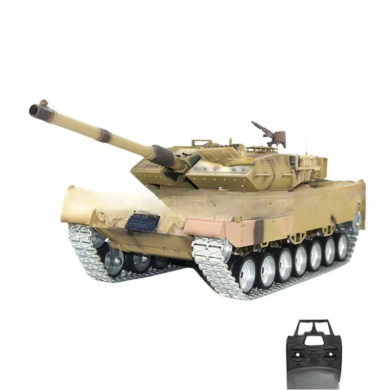 1:16 Remote control tank military model simulation off-road combat vehicle