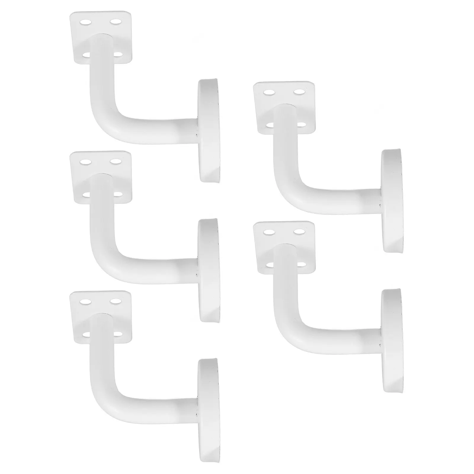 Soportes de Pasamanos de Acero Inoxidable para Montaje en Pared, Resistentes, para Barandillas de Escaleras, Porches, Sótanos, Elegantes y Modernos