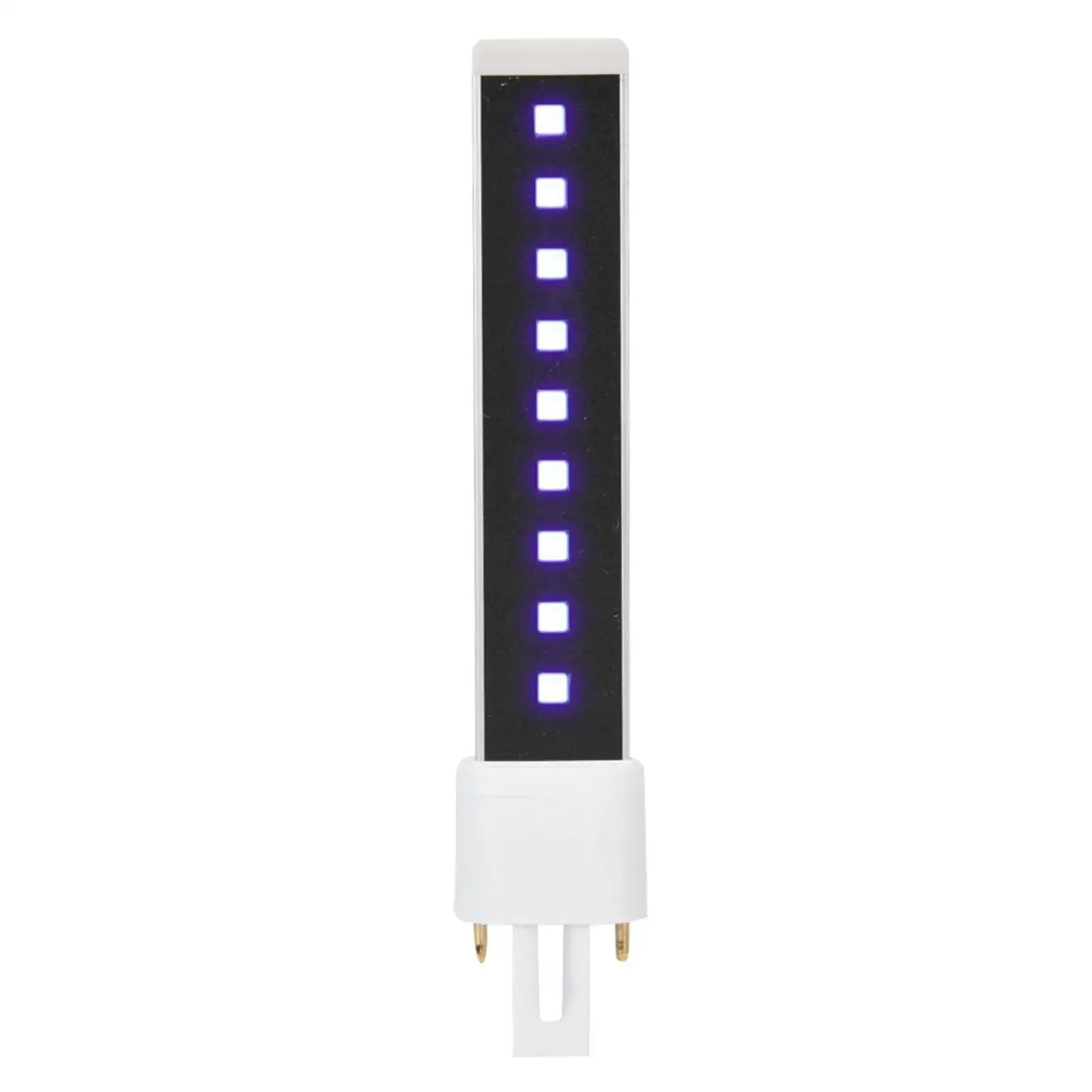 9W Nail Light Bulb for Gel Curing - LED UV Lamp Replacement Tube with 365+405nm, 9 Light Beads, Nail Art Accessory