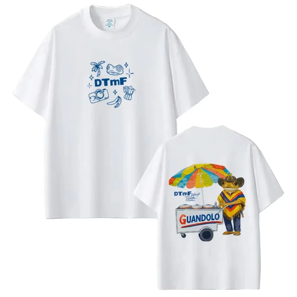 Bad Bunny Debi Tirar Mas Fotos DTMF World Tour 2026 Graphic T-Shirt Puerto Rican Reggaeton Superstar Merch Hip-Hop Oversized