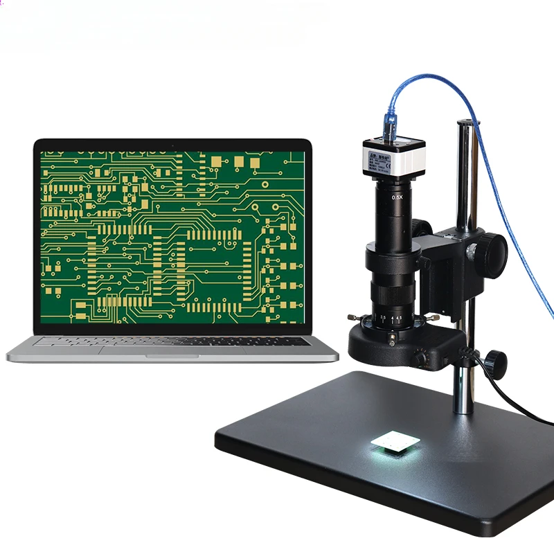 HD Industrial Electron Microscope Camera, CCD Digital Mobile Phone Repair Video Quality Inspection and Testing