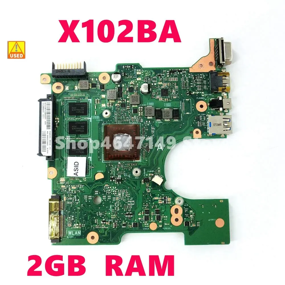 

X102BA Motherboard X102BA 2GB RAM Mainboard For ASUS X102BA X102 X102B Laptop Motherboard Test OK Used