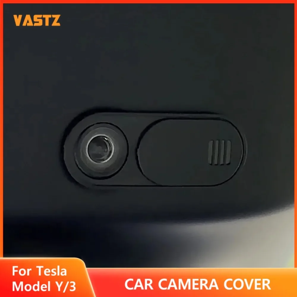 

VASTZ Car Camera Cover for Tesla Model Y 3 2024-2021 Webcam Slide Blocker Privacy Protector Compatible with Tablet PC Laptop