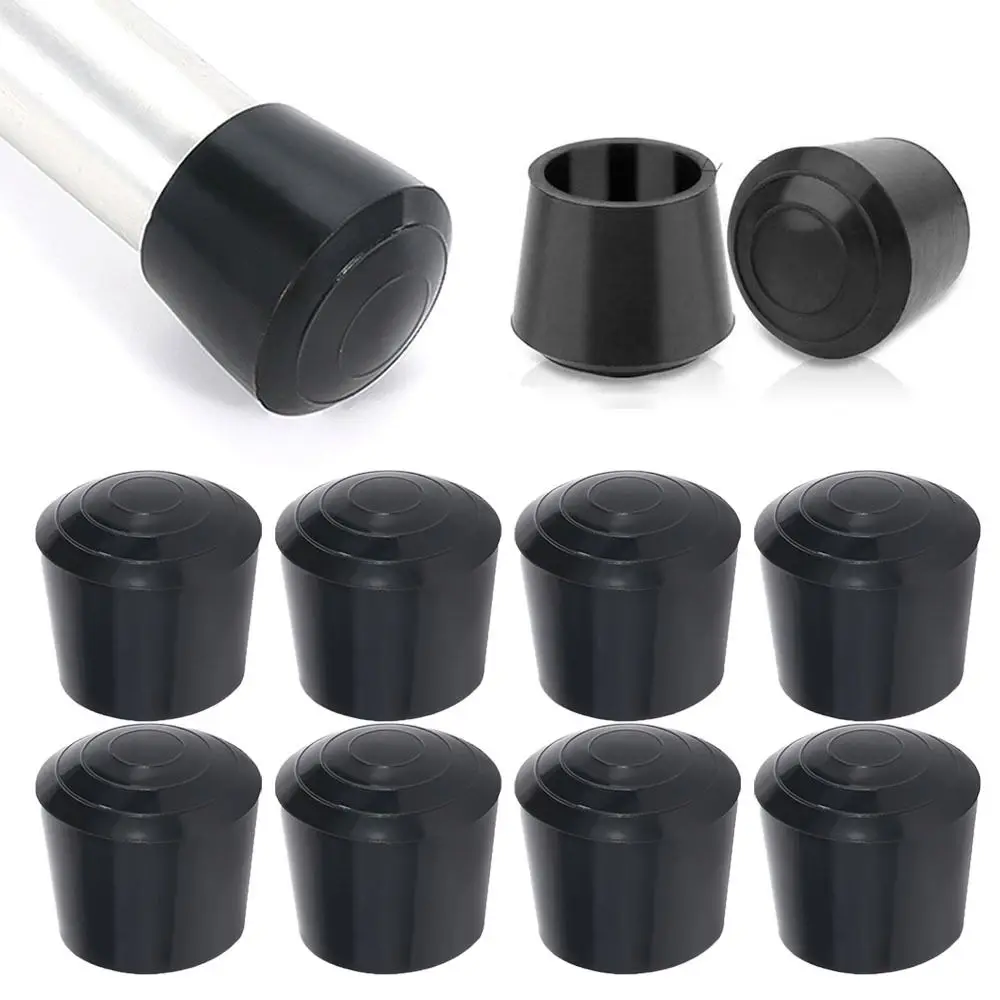 8pcs Anti-slip Chair Leg Caps Wear-resistant Round Furniture Table Covers Furniture Leveling Feet Pads Furniture Accessories