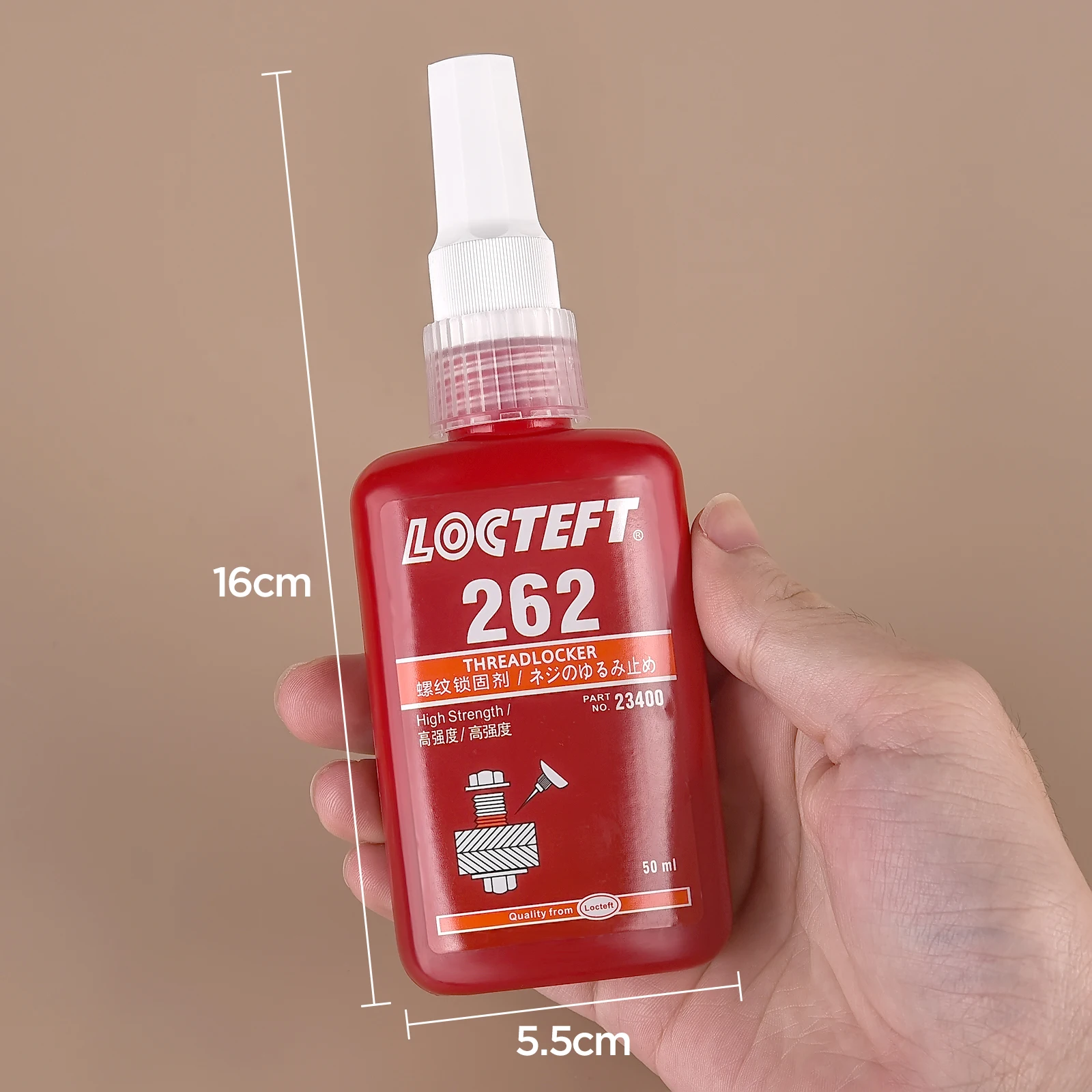 50ML Threadlocker 222 242 243 262 263 271 272 277 290 Screw Adhesive Anti-Loose Glue Quickly Cured Thread Locking Agent Glue