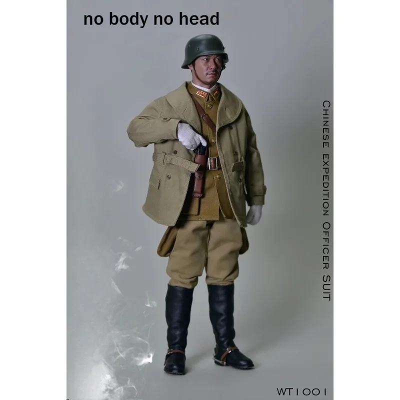 

WT1001 1/6 Scale Chinese Expeditionary Force Officer Suit Clothes Model for 12" Action Figures Body Accessory