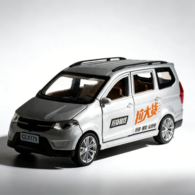 

Модель грузового фургона Wuling Lala из сплава, масштаб 1:32, детская игрушка, подарок