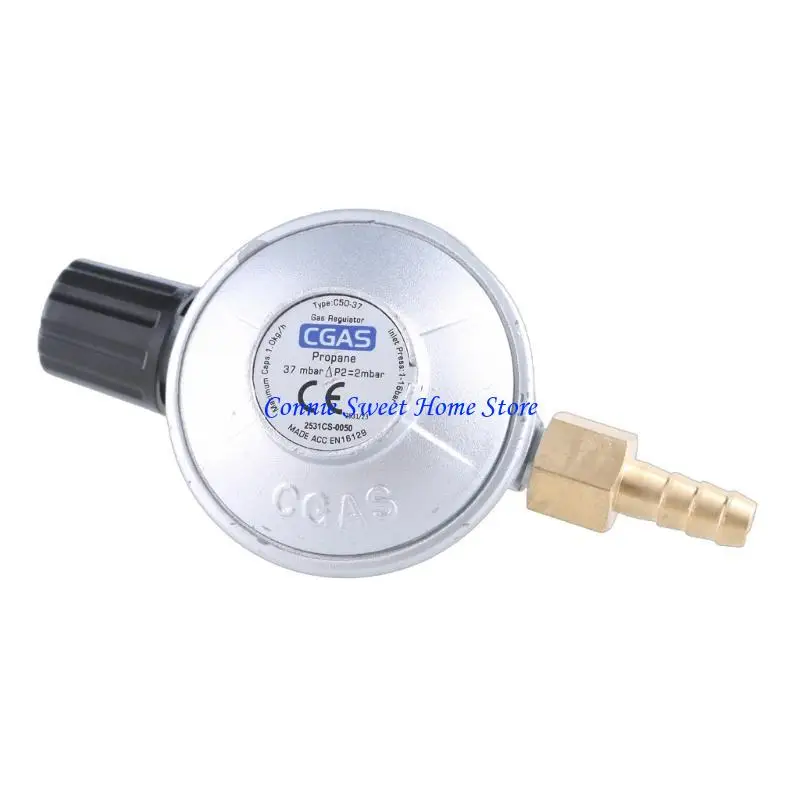 

LXAF Propane Gas Connection Gas Pressure Regulator Camping Gas Tanks Adapter