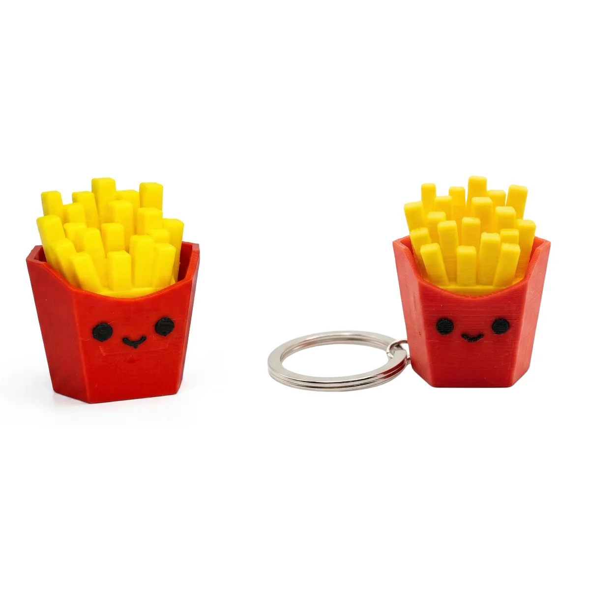 French Fries Clicker Fidget Toy, Stress Relief ASMR Sensory Toy 4.5cm 3D Printed PLA