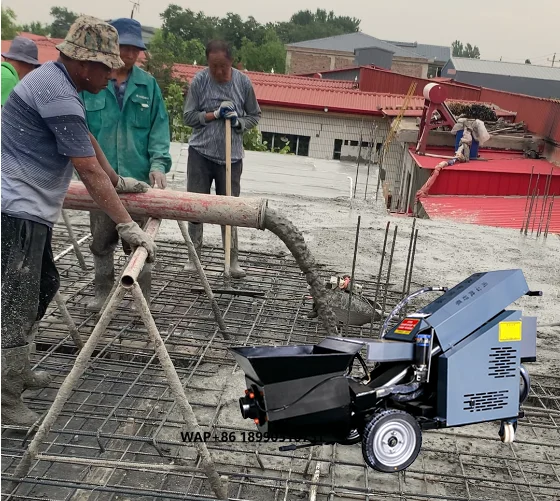 Hot Selling Mini Concrete Pump Machine Vibrator Water Pump Featuring Engine Motor Bearing-Core Available for Sale