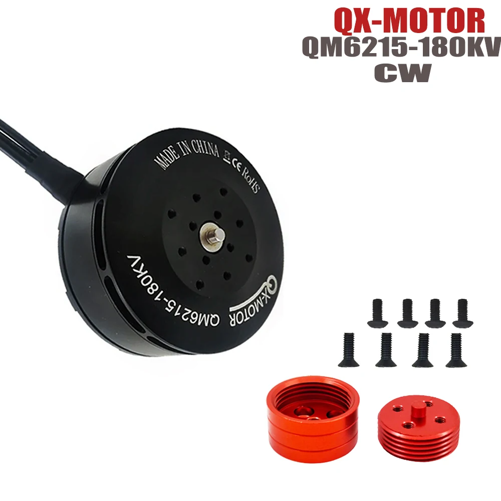 QX-MOTOR QM6215 CCW/CW 180KV Brushless Motor Compatible 2255 /2388 Propelle for Remote control toy parts