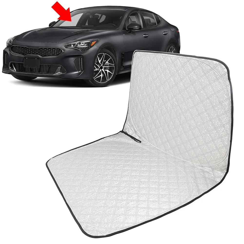 Car Foldable Windshield Sun Shade Visor Protector Custom For Kia Stinger 18-23
