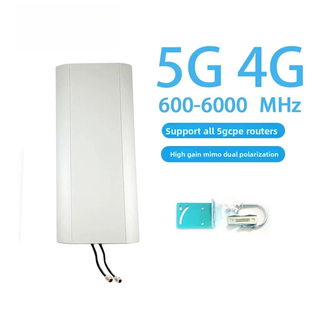 5G 4G LTE Outdoor High Gain Antenna – Wideband SMA TS9 Connector for Router Modem with Magnetic Base