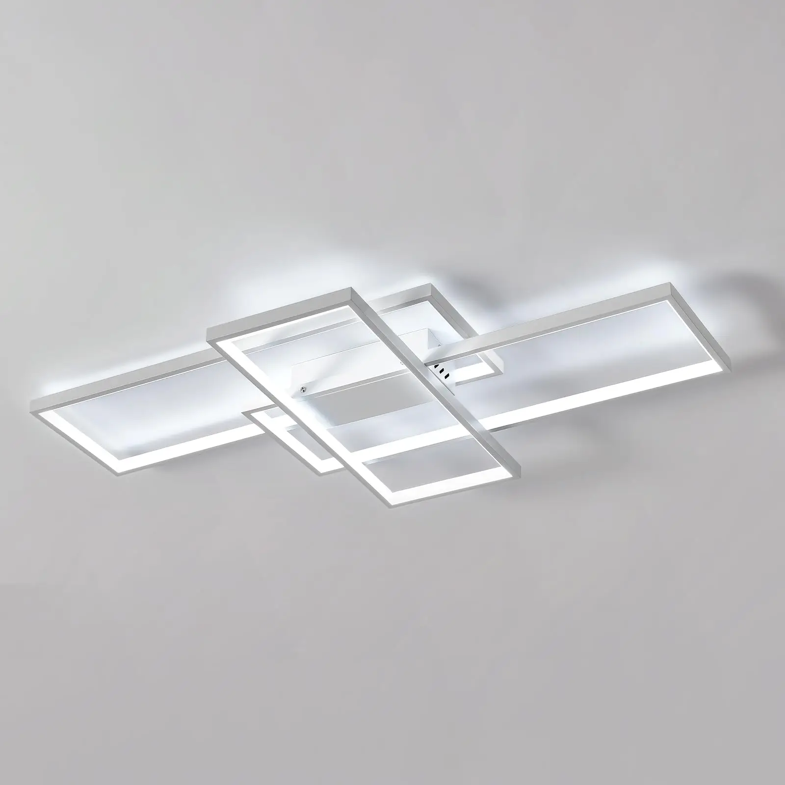 Image of Plafoniera a LED, plafoniera rettangolare da soggiorno da 54 W, plafoniera bianco frossodo 6500 K, grande lampada da soffitto a LED cod004