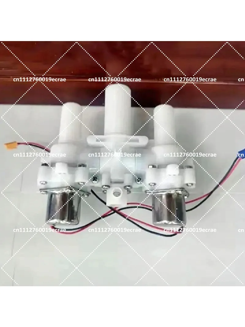 Smart Toilet Accessories Pulse Valve Solenoid Flush Valve 90mm 100mm Center Distance for Toilet Repair