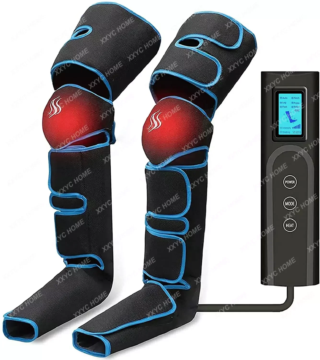 Leg Massage Machine Air Compression Circulation Calf Foot Thigh Muscle Pain Relief Continuous Boot Equipment