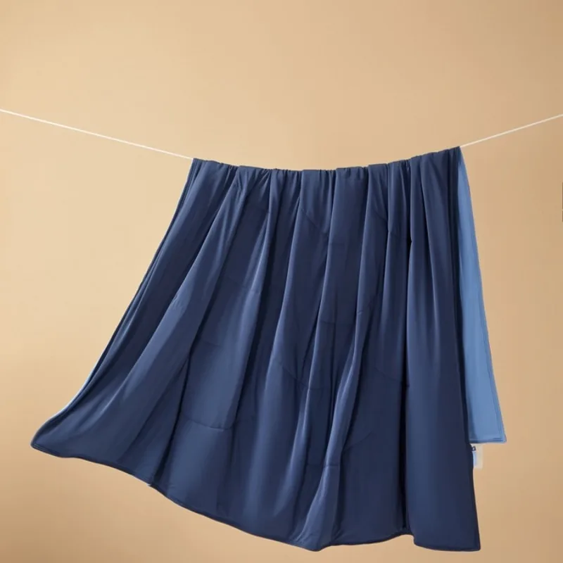 

2025 new summer solid color knitted cotton quilt summer cool quilt cool silk air conditioner quilt machine washable