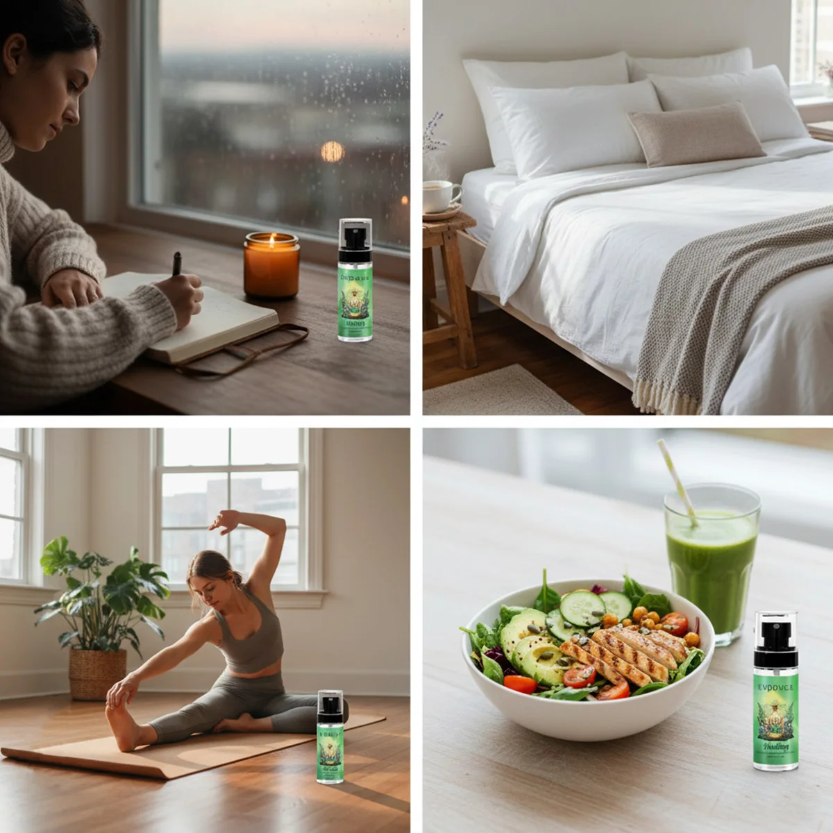 بخاخ مزيل عرق للجسم 80 مل، معطر جو، قانون الجذب، عطر شفاء، عطر طبيعي يدوم طويلاً #5