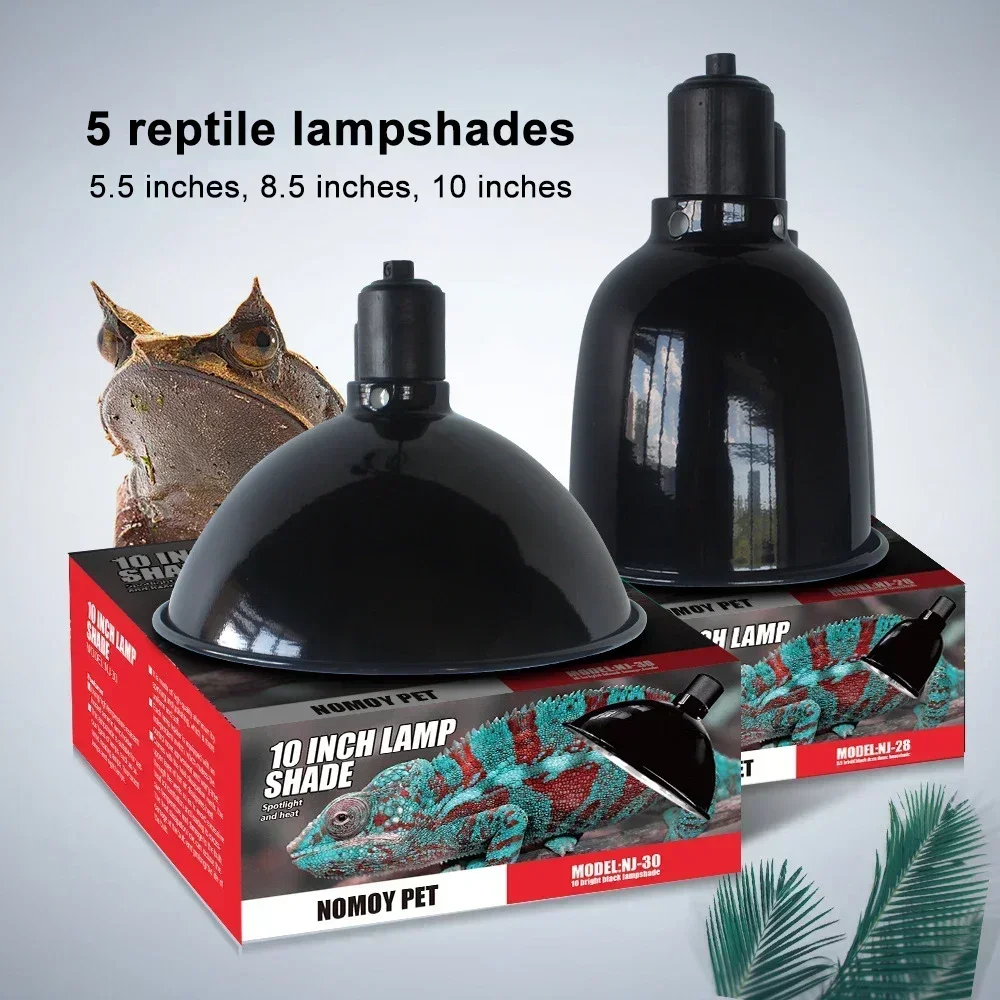 NEW UVB/UVA Lampshade Reptile Breeding Box 5.5/8.5/10Inch Pendant Lights Lampshade Reptile Lizard Snake Insect Lampshade