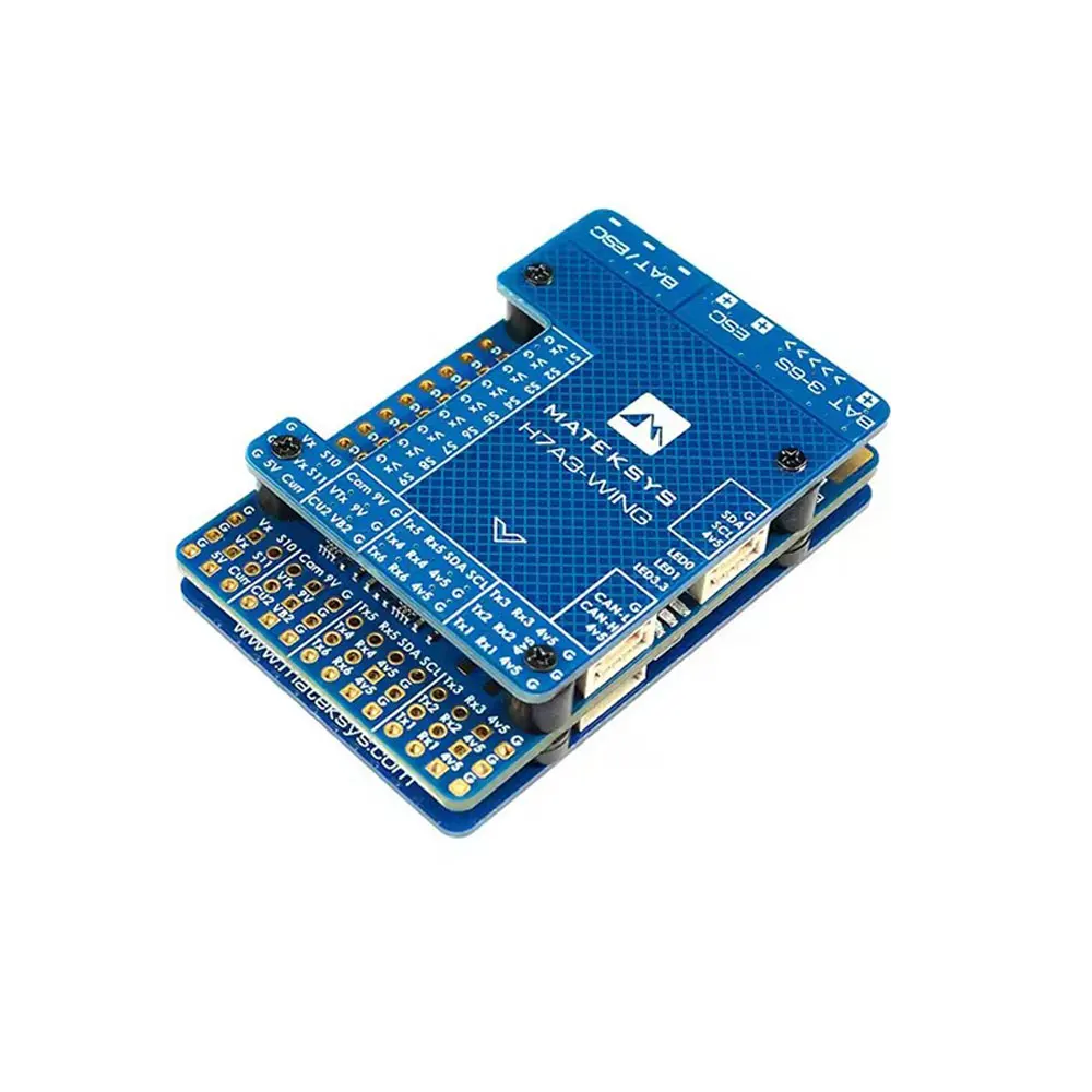 MATEK H7A3-WING Flight Controller F7 3-8S mit OSD und MicroSD – für FPV Starrflügel/Flugzeug/Drohne