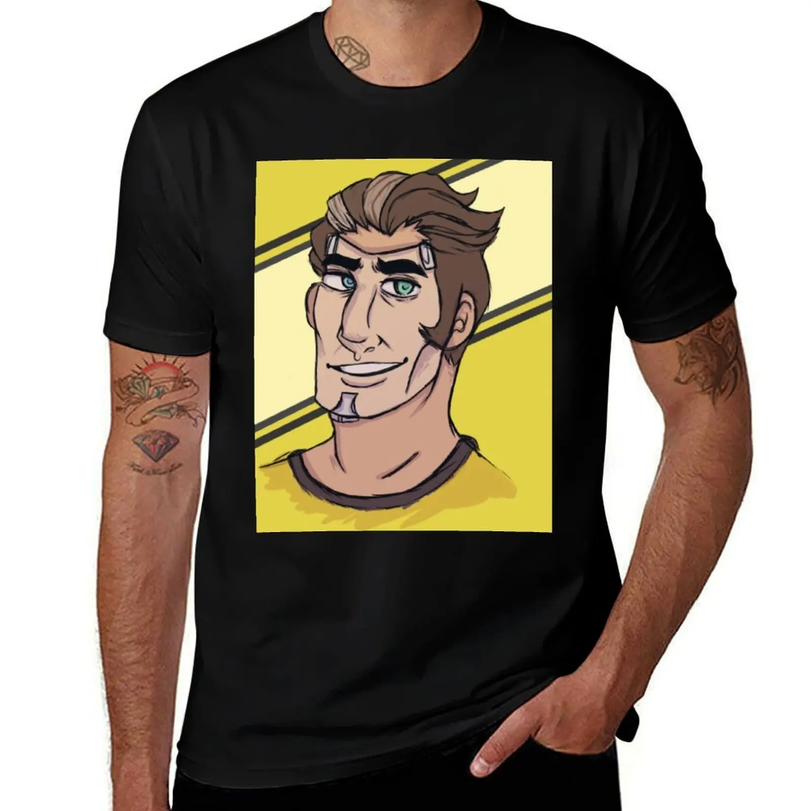 

Who needs a hero T-Shirt tops funny costumes quick drying tshirts for men