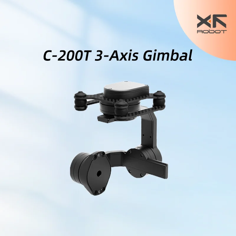 XF-C-200T 3Axis Gimbal متوافق مع جهاز التحميل الذي لا يهم ثم 200 جرام