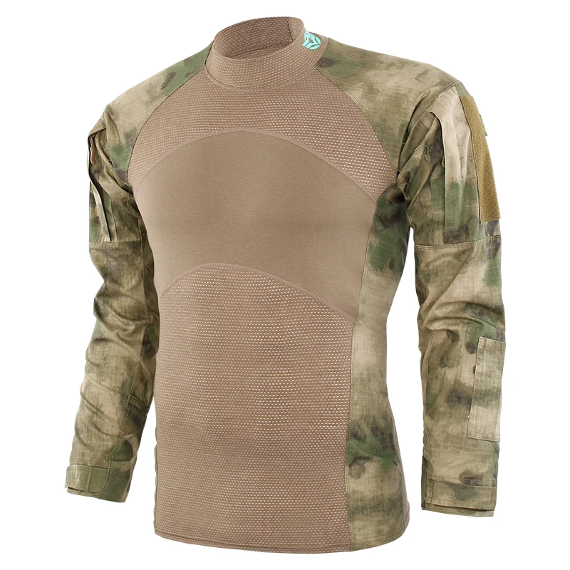 

Outdoor Sports Long Sve T-irt New Camouflage F Suit Men's Spring Autumn Elastic Slimming Breathable Sweat Absorbent r...