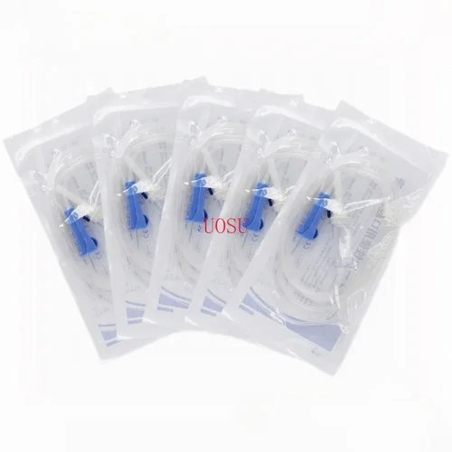 Imagen 2 del producto Juego de tubos de irrigación bucal desechables, tubería de lavado quirúrgico para implante Dental, Kit de riego bucal transparente, 5 uds./10 Uds.